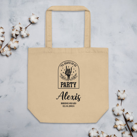 Bridesmaid Til Death Do Us Party Tote Bag