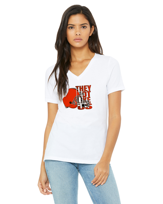 They Not Like Us Cleveland Women's Relaxed V-Neck