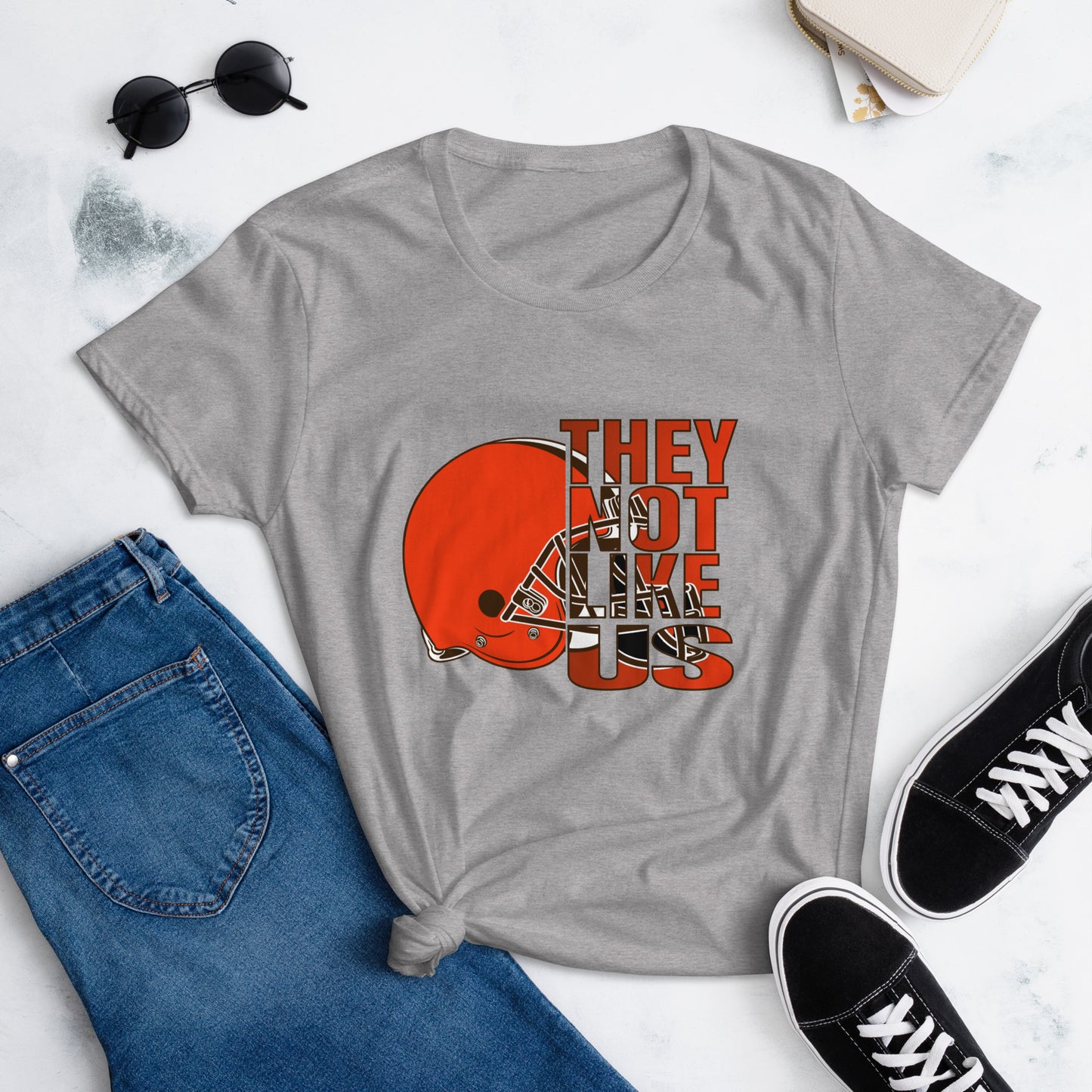 They Not Like Us Cleveland Women's tshirt